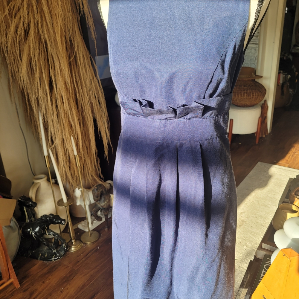 Shoshanna Navy Blue Dress